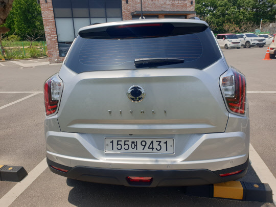 쌍용자동차 티볼리 리스펙.<장우진 기자>